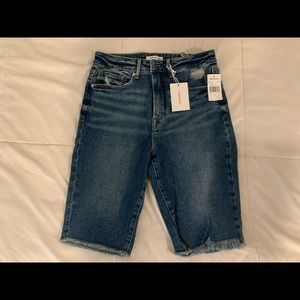 Good American Bermuda Denim Shorts